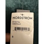 Nordstrom Love By Design Emerald Green Velvet Twist Front Maxi Dress Sleeveless Sz S Photo 5