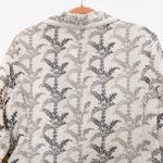 Coldwater Creek Womens Blazer Size M Cream Botanical Embroidered Cottage Fairy Photo 7