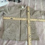 Planet Blue BLUE LIFE by Lace blazer Jacket XSMALL Beige Bohemian DRESS NEW Photo 7