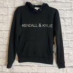 Kendall & Kylie NWT Cozy Lounge Hoodie Size Medium Black Photo 0