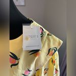 COMPANIA FANTASTICA ESTAMPADO NWT MEDIUM JUST PEACHY PINK AND ORANGE DRESS Pink Photo 9