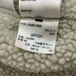 Levi's Levi’s Premium Blue Denim Sherpa Snap Button Long Trucker Jean Jacket Unisex S Photo 8