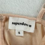 superdown  Mini Dress Bodycon Ruched Spaghetti‎ Strap Party Clubwear NWT Photo 5