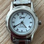 Speidel Vintage Ladies Watch Round White Dial Two Photo 1