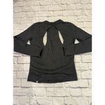 Lululemon  &go Endeavor Long Sleeve Sweatshirt in Heathered Black Size 6 Photo 4