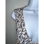 BCBGMAXAZRIA  Dress Asymmetrical Sleeveless High Low Print Flowy MIDI Dress‎ Sz S Photo 2