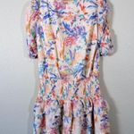 Amanda Uprichard  Nala Tiered Mini Dress Womens L Florence Floral Print Coquette Photo 8