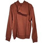 Spiritual Gangster  Warrior Classic Hoodie Rust Orange Cotton Pullover Size L NWT Photo 1