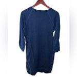 J.Crew long sleeved navy blue crew neck tunic size small Photo 6