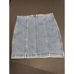 Free People Boho Preppy Business Casual Y2K Hippie Mini Skirt size 6 Photo 8