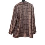 Free People We The Free Fp Houndstooth Beckett Boyfriend Linen Blazer NWOT Photo 8