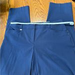 JM Collection  Petite Navy Blue Straight-Leg Pants Size 16P New Photo 10