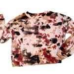 Love, Fire Juniors' Velour Crewneck Sweatshirt Photo 7