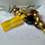 NWT Alexander Kalifano Pearl & Natural Gemstone Necklace Gold Photo 4