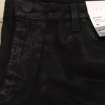 Nine West Kick Flare Jeans Slim Fit High Rise Waxed Black 16 Super Stretchy Photo 2