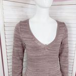 Victoria's Secret Victoria’s Secret Moda International Knit Sweater Maxi Dress Mauve Pink Small Photo 5