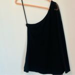 Torrid  black one shoulder sheer sleeve shirt size 1 x Photo 2