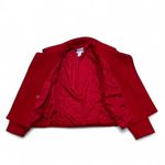 Pendleton  Knockabouts Vintage Red 100% Virgin Wool Blazer Jacket Coat Size 16 Photo 2