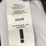 i Jeans by Buffalo Laser Cut Pencil Skirt Black White Small Photo 10