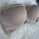 Natori  Women's Strapless Bra 34C Beige Lightly Lined Underwired with straps Photo 0