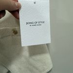 Song Of Style By Aimee Song knitted cream vest Size Large Photo 6