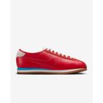 Nike Women’s Cortez Leather Sneaker - University Red/University Blue Photo 3