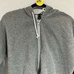 Forever 21 Woman’s  Large Gray Cropped Hoodie Photo 2
