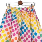 Dapper day for Tatyana Disney Gloria Dot candy print pleated skirt size Small White Photo 5