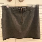 Forever 21 Grey Denim Skirt Photo 1