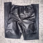 ALLSAINTS  Cora High Rise Faux Leather Leggings Size 6 Bodycon Skinny Deep Waist Photo 6