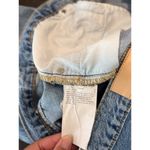 Mango  Women Jeans Blue Nora High Rise Wide Leg Denim Raw Hem Medium Wash Size 10 Photo 10