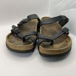 Birkenstock Sandals Womens EU 38 US 7 Mayari Birko Flor Black Photo 1