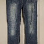 Vera Wang Simply Vera  Medium Wash Straight Leg Jeans Size 4 NWOT Photo 0
