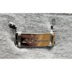 Anne Klein Sport Polo Shirt Top Heather Gray Button Up Short Sleeve XL Photo 6