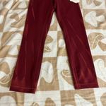 Lululemon NWT  | Wunder Train High Rise Crop 23" Red Leggings | Women's Size 2‎ Photo 10
