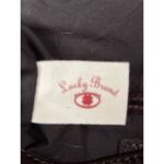 Lucky Brand  Women's Brown Leather Tote Bag Woven Details Casual​​ Photo 7