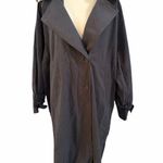 We The Free Free People Need it Trench Coat with Leopard Print Collar size medium, new Photo 0