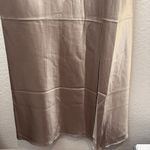 Birdy Grey  Monica Halter Satin Dress Neutral Champagne Photo 5