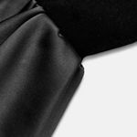 ZARA top Black Strapless Peplum Corset ruffle voluminous party cocktail Photo 9