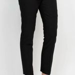 Adrianna Papell Black Bull-On Flat Front Pants Photo 0