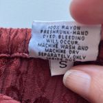 CP Shades  Burgundy Midi Skirt Small Photo 3