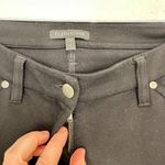 Eileen Fisher Size 2 Black Pants Stretch Jersey Knit Straight Leg Casual Comfort Photo 4