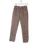 Rebecca Taylor NWT  ocelot leopard print jeans Sz 27 Photo 8