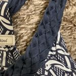 7 For All Mankind silk shirt woman size SMALL, silk braided straps Photo 3