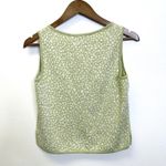 St. John Vintage  Animal Print Knit Tank‎ Green Size P Photo 7