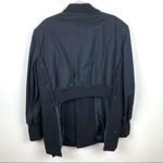 Yohji Yamamoto Black Wool Coat Vintage Medium Photo 3