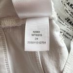 Madewell Mid Rise Kick Out Crop Jeans White Size 24 Straight Ankle Denim Pants Photo 11