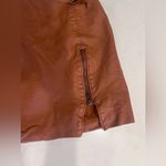 Free People Womens Faux Leather Mini Skirt size 4 Photo 3