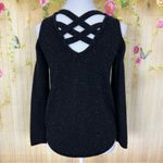 Generation Love Black Cold Shoulder Cashmere Sweater Size S Photo 1