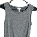 Leith  Ruched‎ Body-Con Sleeveless dress, Small, Grey Medium Charcoal Heather Photo 2